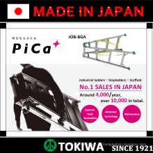 PiCa Multifunktions- / Mehrzweckleiter und Stehleiter mit hervorragender Haltbarkeit. Made in Japan (Leiter teleskopisch)